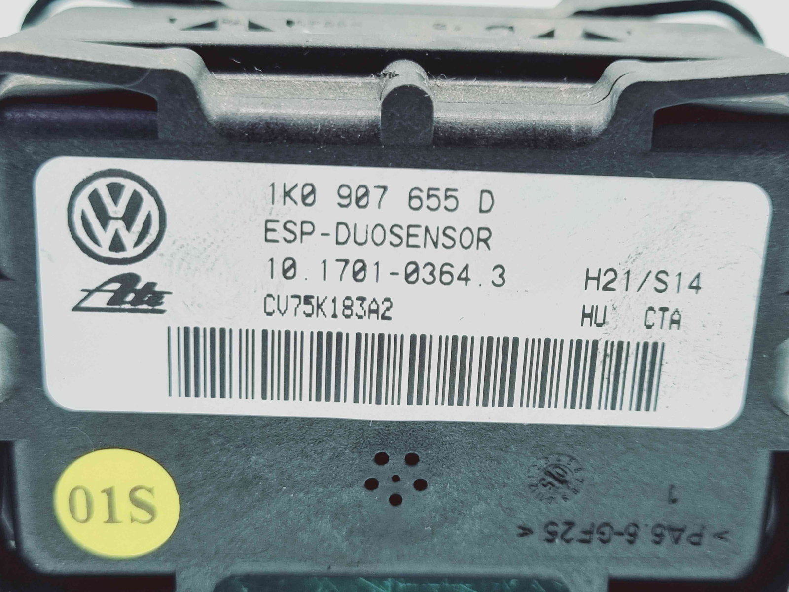 SENZOR ESP Skoda Octavia 2 (1Z3) [Fabr 2004-2013] 1K0907655D - imagine 2