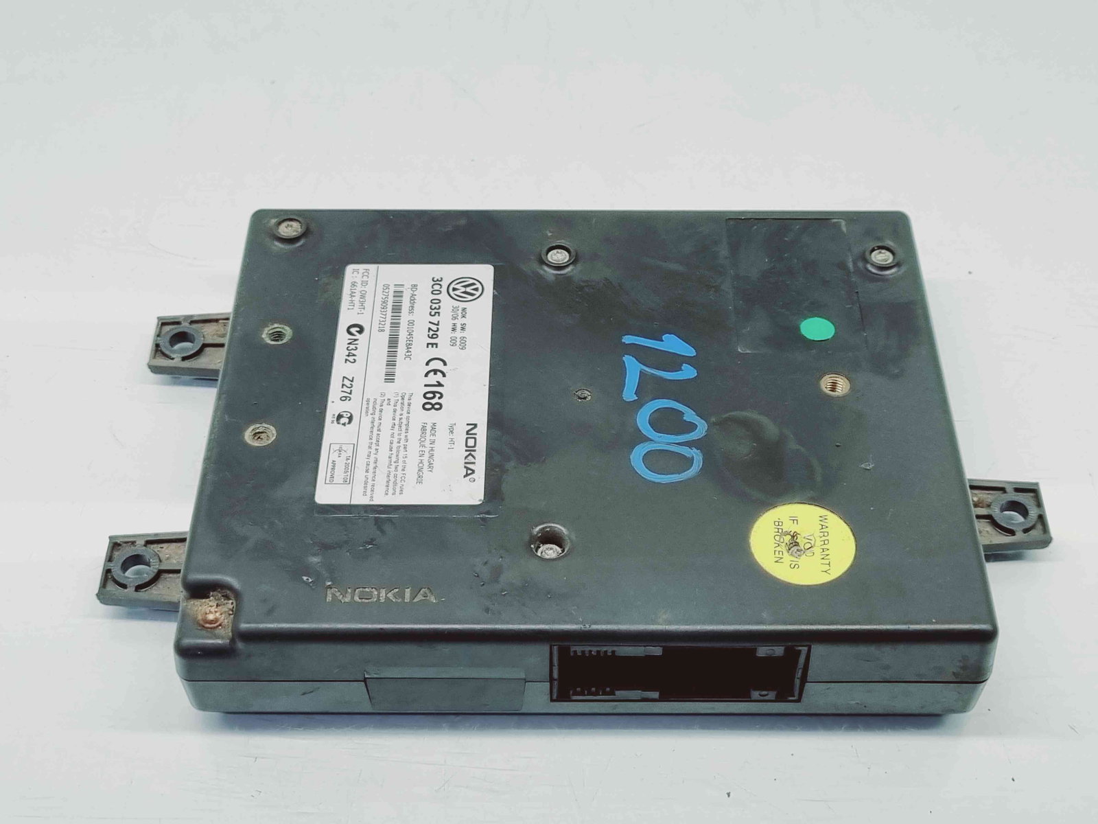 Modul bluetooth Volkswagen Passat B6 Variant (3C5) [Fabr 2005-2010] 3C0035729E