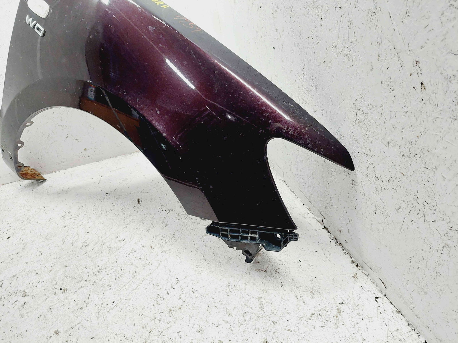 Aripa dreapta fata Hyundai Santa Fe 2 (CM) [Fabr 2005-2012] 5J Superior Red - imagine 2