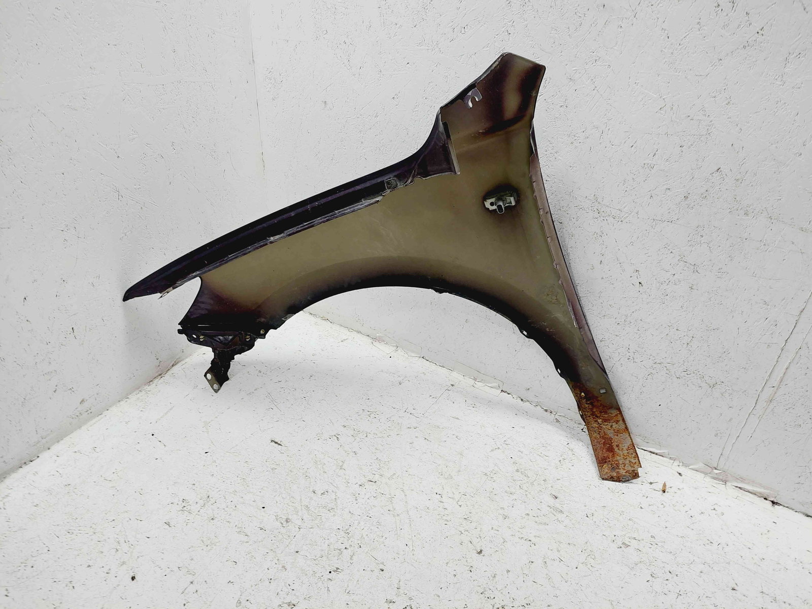 Aripa dreapta fata Hyundai Santa Fe 2 (CM) [Fabr 2005-2012] 5J Superior Red - imagine 4