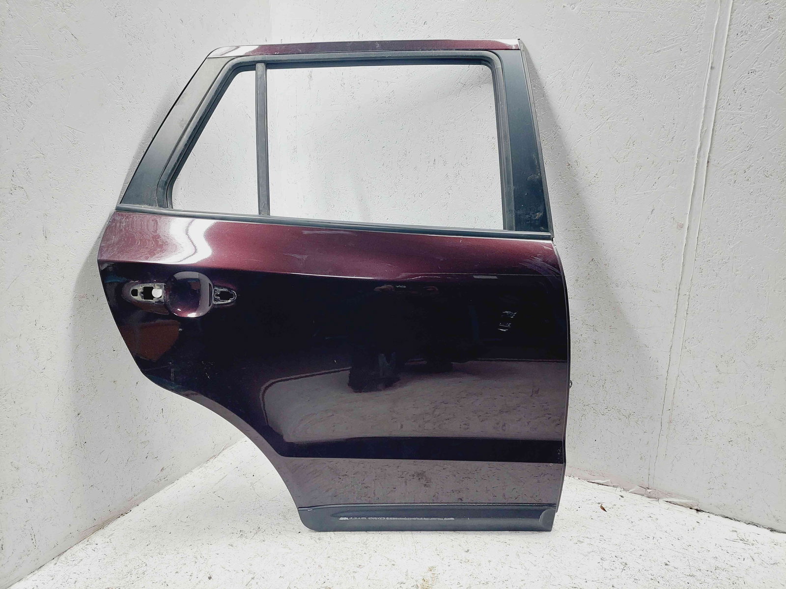 Usa dreapta spate Hyundai Santa Fe 2 (CM) [Fabr 2005-2012] 5J Superior Red - imagine 1