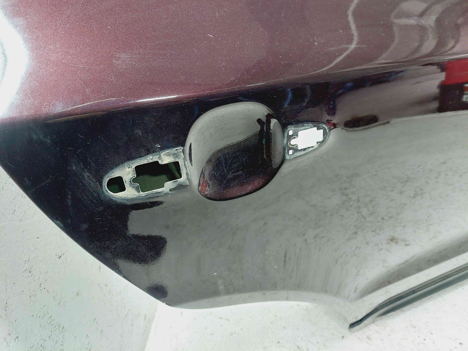 Usa dreapta spate Hyundai Santa Fe 2 (CM) [Fabr 2005-2012] 5J Superior Red - imagine 2