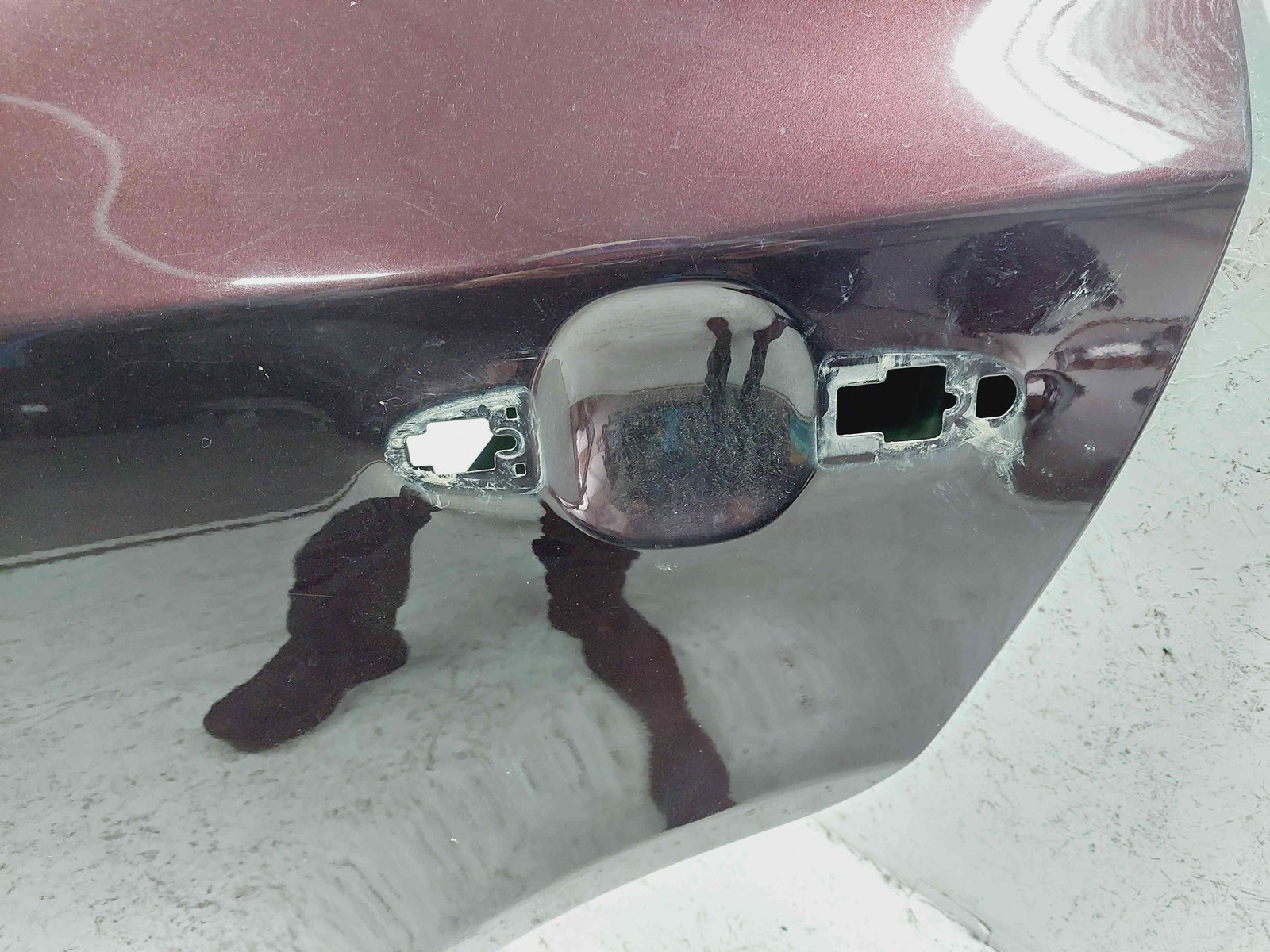 Usa stanga spate Hyundai Santa Fe 2 (CM) [Fabr 2005-2012] 5J Superior Red - imagine 4