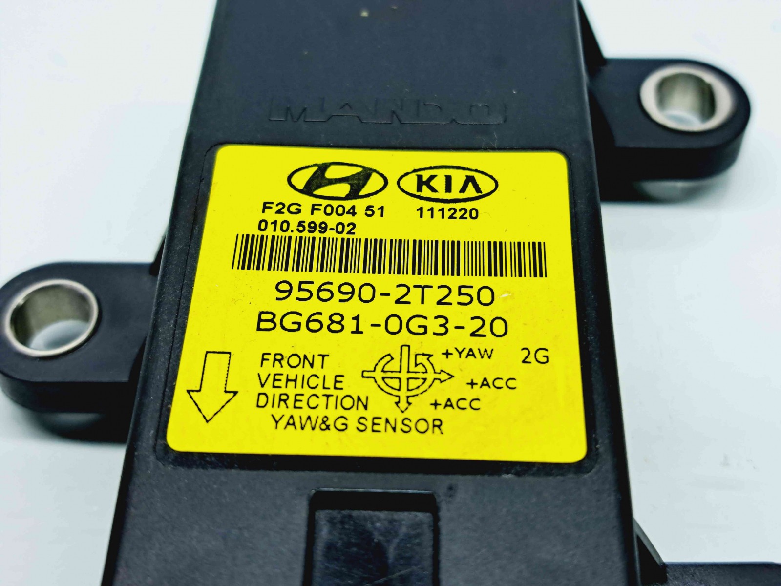 Senzor acceleratie Hyundai i40 [Fabr 2012-2019] 95690-2T250 - imagine 2