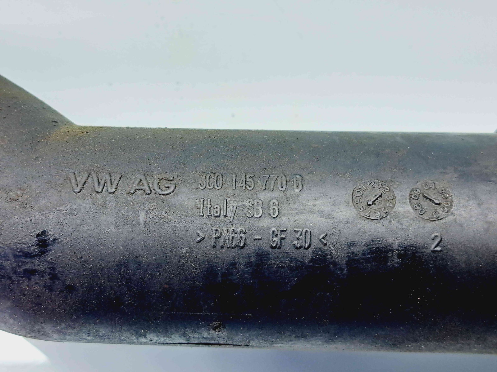 Tub intercooler Volkswagen Eos (1F7, 1F8) [Fabr 2006-2015] 3C0145770B 1.9 TDI BLS77KW / 105CP - imagine 7