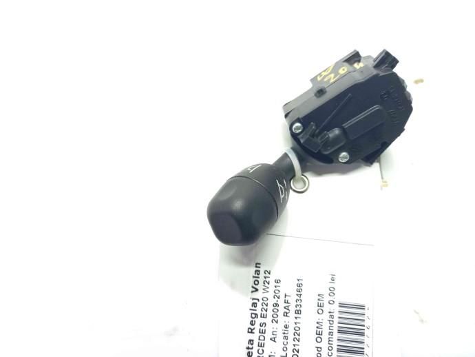 Maneta reglaj volan Mercedes E220 W212 2.2 CDI OEM 2009-2016