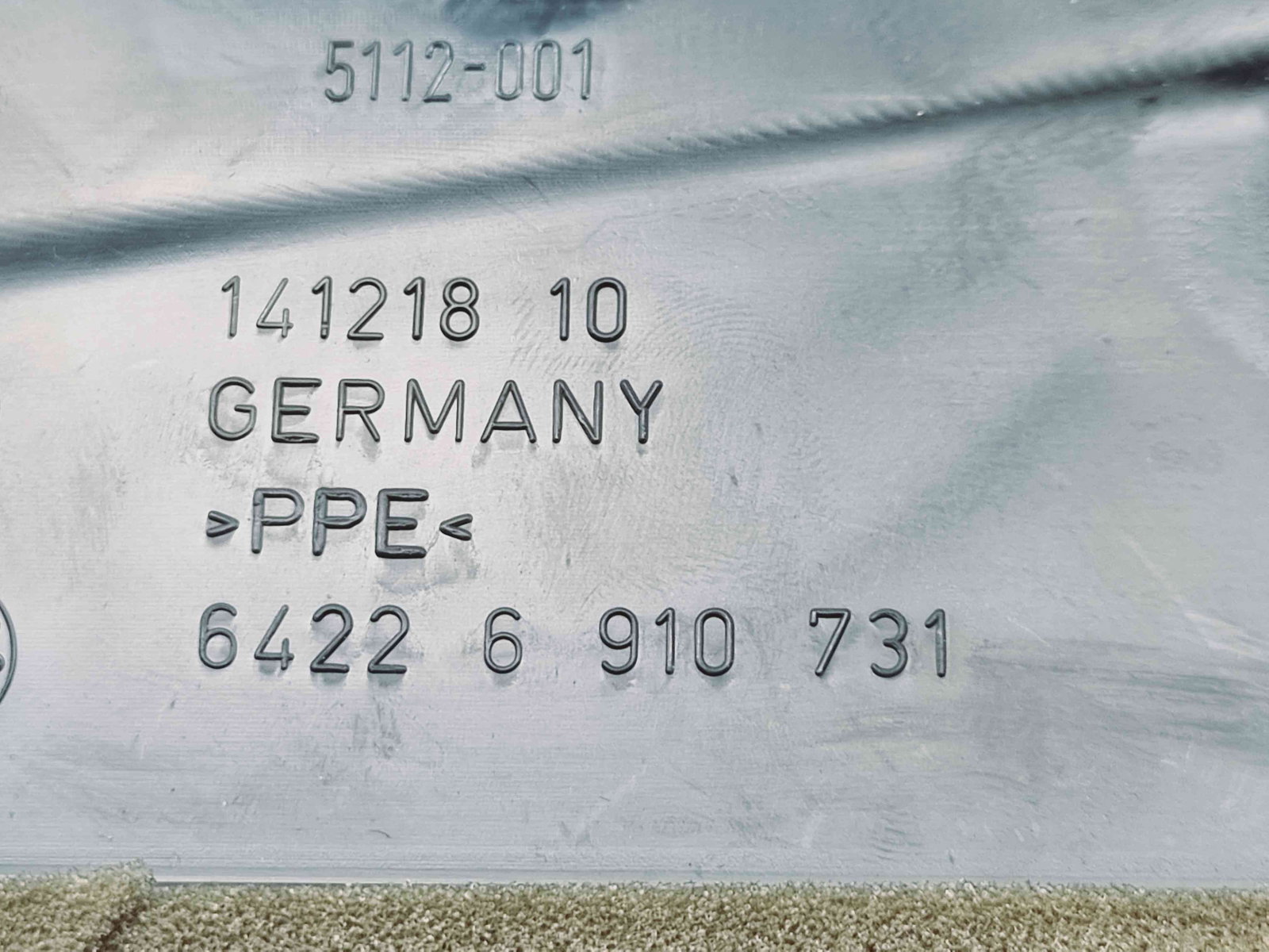 Grila aerisire stanga Bmw 5 (E60) [Fabr 2004-2010] 6910731 - imagine 4