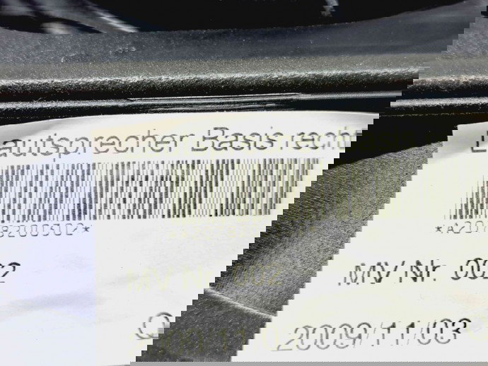  Boxa dreapta spate Mercedes Clasa E (W207) Coupe [Fabr 2009-2012] A2078200302