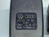  Capsa centura spate mijloc Audi A8 (4H) [Fabr 2010-2017] 4H0857740