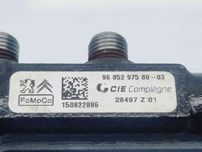 Rampa injectoare PEUGEOT Partner (I) [Fabr 1996-2008] 9685297580 1.6 TDCI T3DA 84KW / 115CP