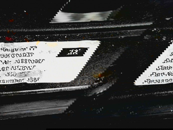  Consola centrala Peugeot 308 [Fabr 2007-2013] 96587010ZD