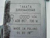   Centura dreapta fata AUDI A6 (4G5, C7) [Fabr 2011-2017] 4G8857706M