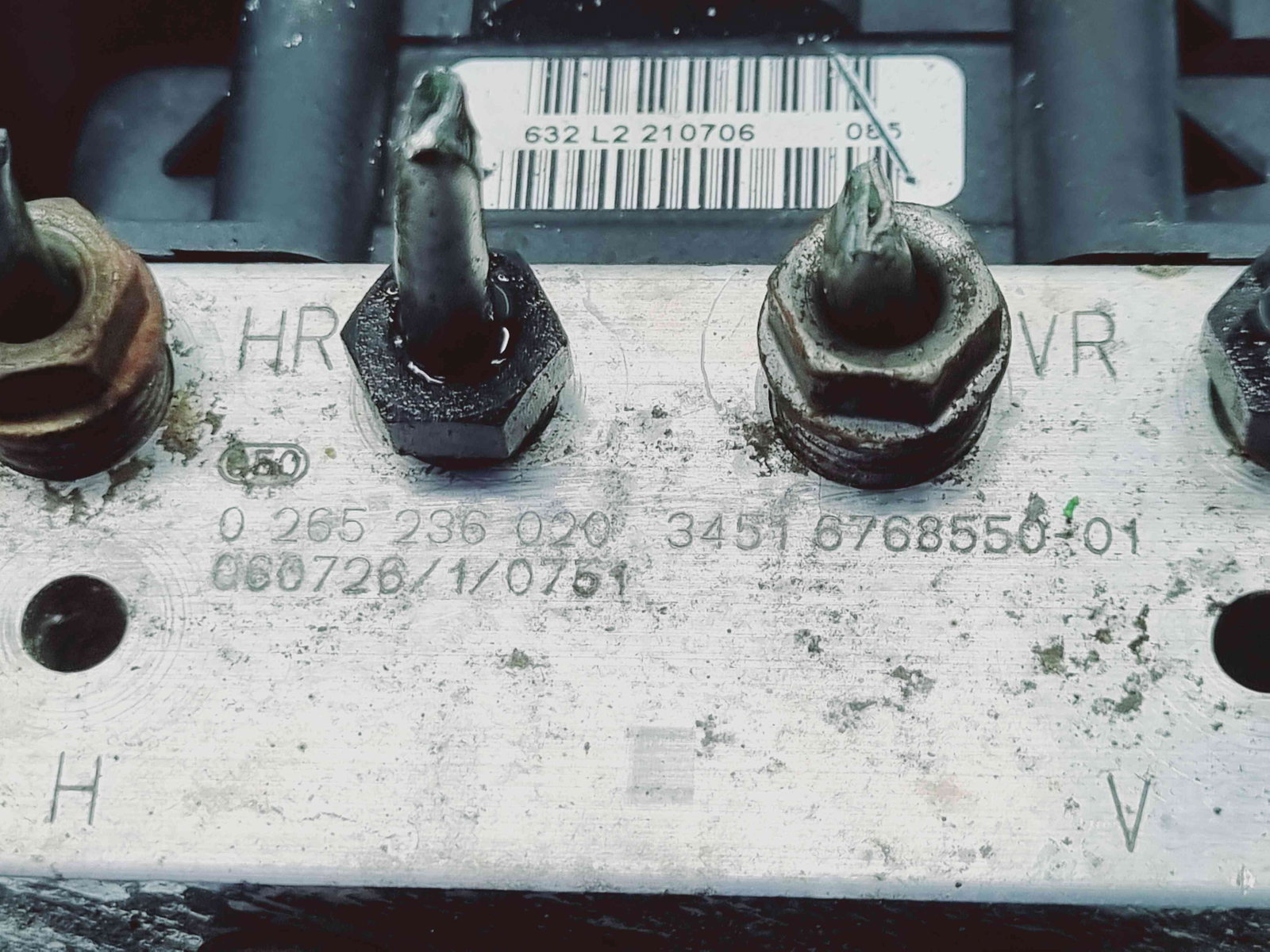 Pompa ABS Bmw 5 (E60) [Fabr 2004-2010] 6775730 n 6768550 n 0265236020 2.5 M57 130KW / 177CP 2.5 M57 130KW / 177CP - imagine 4