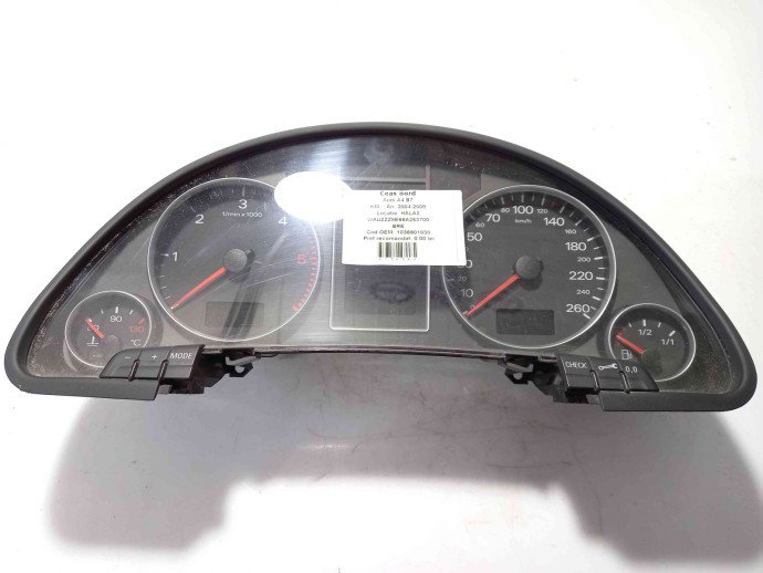 Ceas bord Audi A4 B7 2.0 1036901830 2004-2008