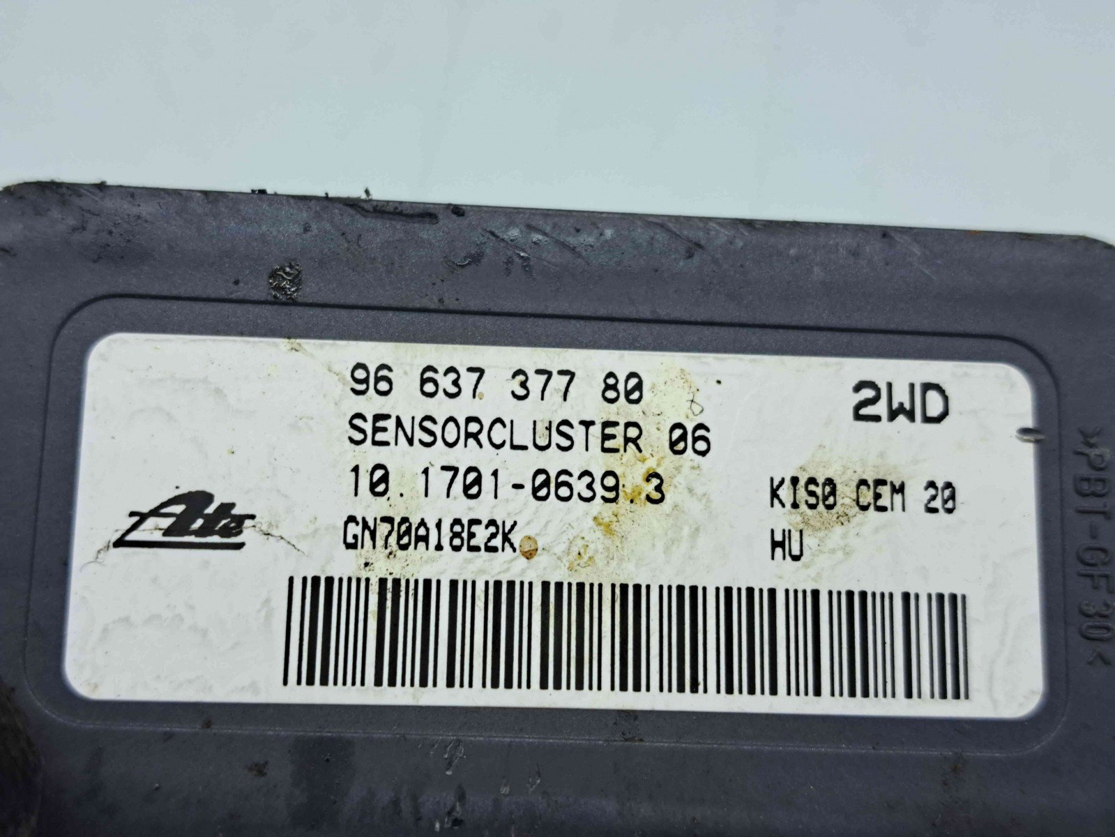 Modul ESP Peugeot 207 (WA) [Fabr 2006-2012] 9663737780 - imagine 2