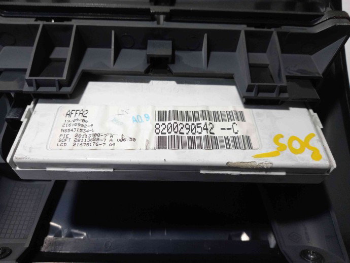Display bord Renault Megane 2 1.6 K4M 8200290542 2003-2008