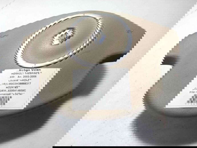 Airbag volan Renault Megane 2 1.6 K4M 8200414938C 2003-2008