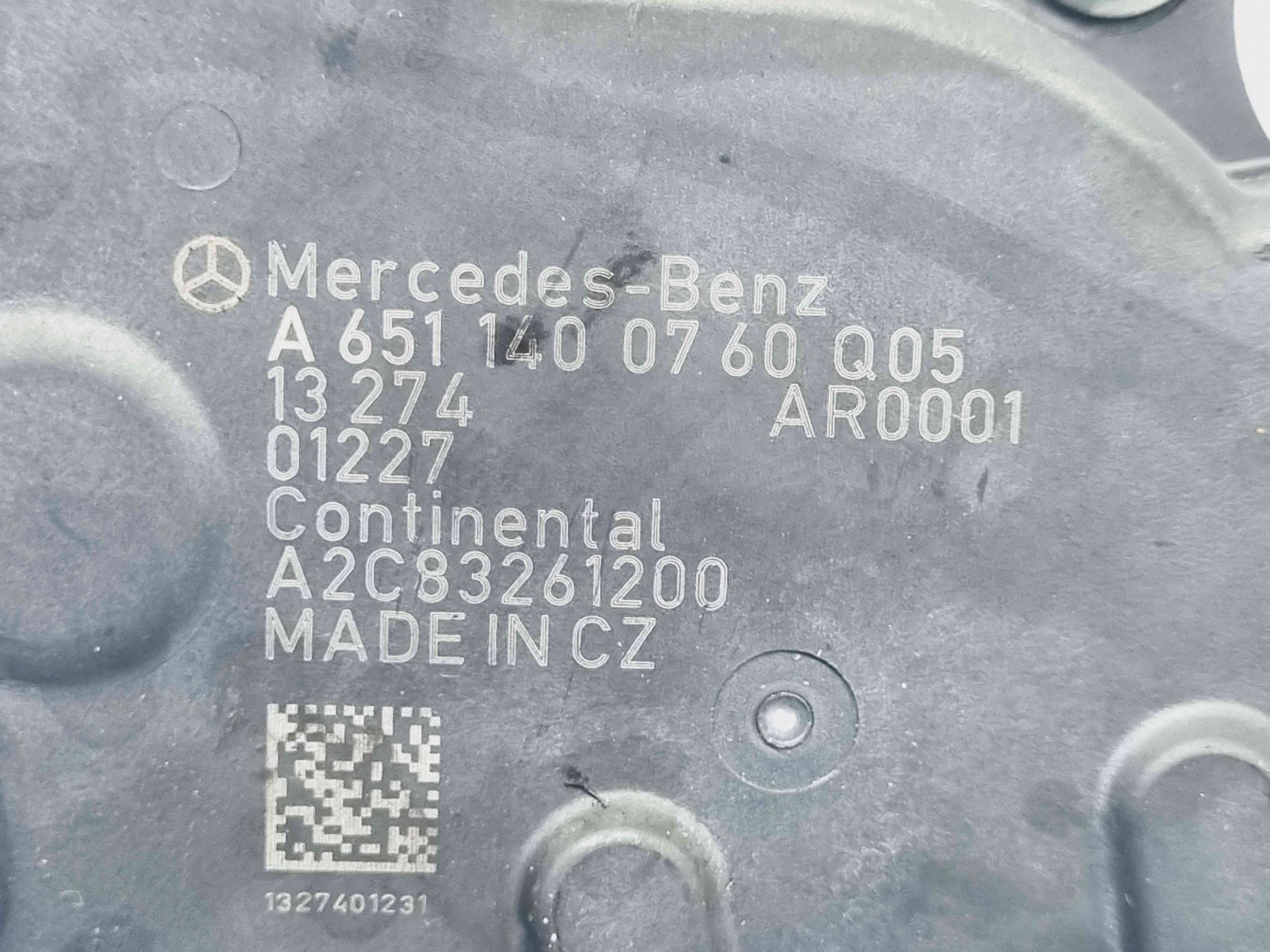 Supapa EGR Mercedes Clasa C (W204) [Fabr 2007-2014] A6511400760 2.2 CDI 651924 - imagine 2