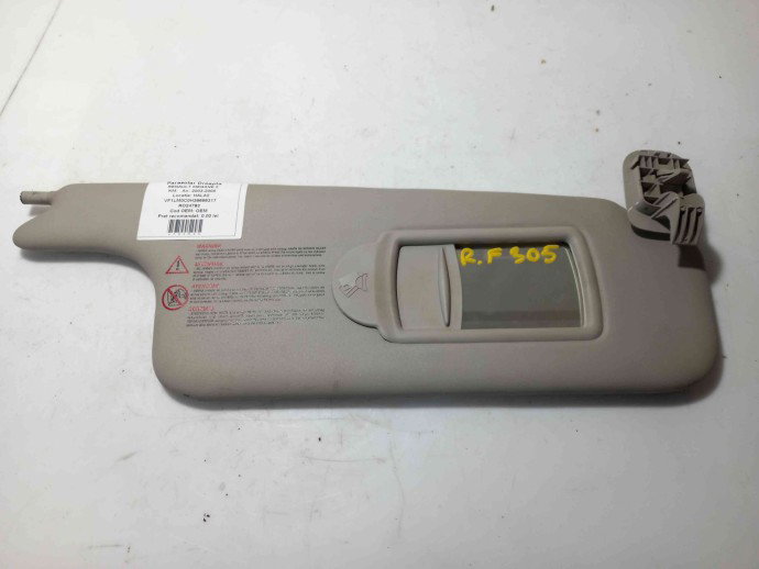 Parasolar dreapta Renault Megane 2 1.6 K4M OEM 2003-2008