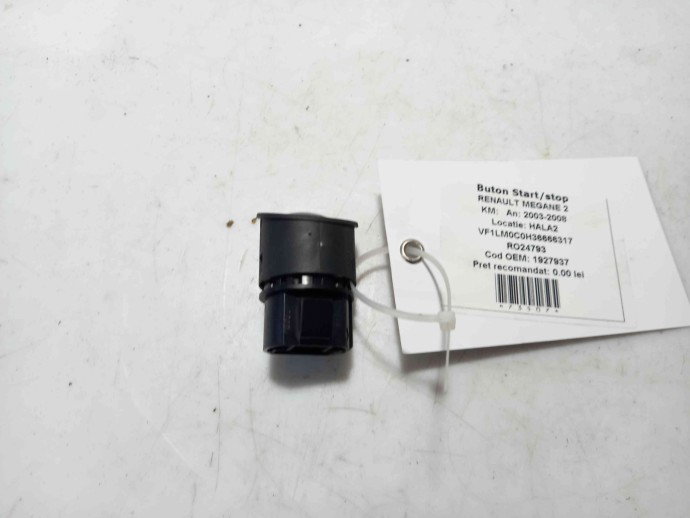 Buton START/STOP Renault Megane 2 1.6 K4M 1927937 2003-2008