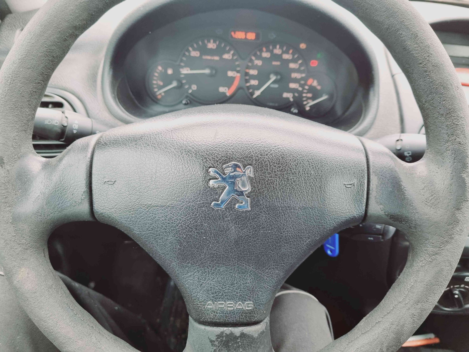 Airbag volan Peugeot 206 [Fabr 1998-2009] OEM - imagine 1