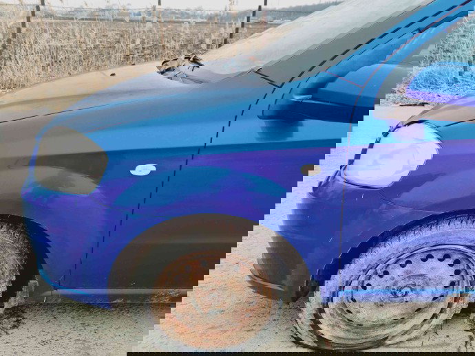 Aripa stanga fata Chevrolet Aveo (T250, T255) [Fabr 2003-2011] Albastru