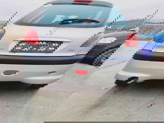 Bara spate Peugeot 206 [Fabr 1998-2009] ETS