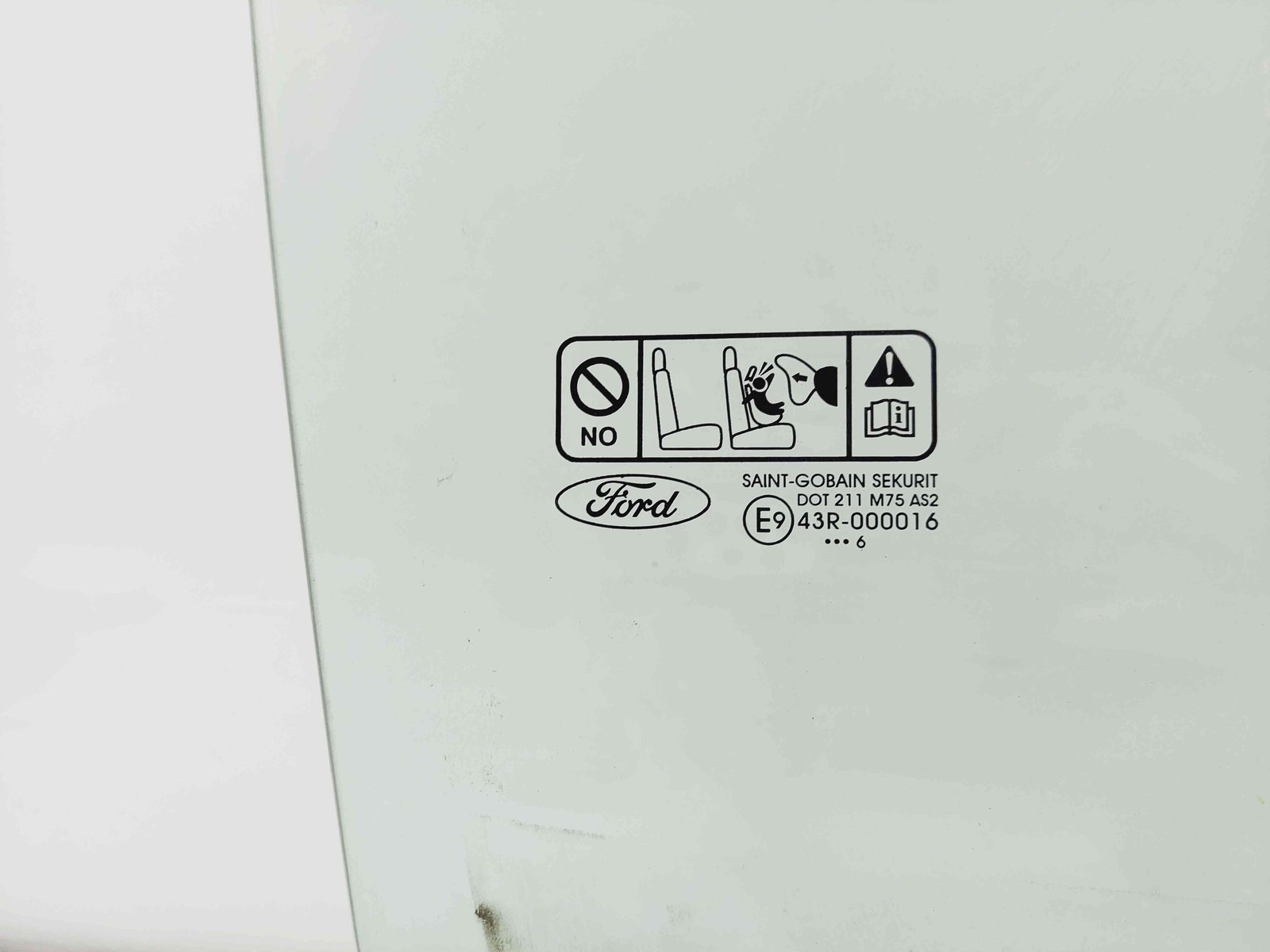 Geam usa dreapta fata Ford Focus 2 (DA) [Fabr 2004-2012] OEM - imagine 2