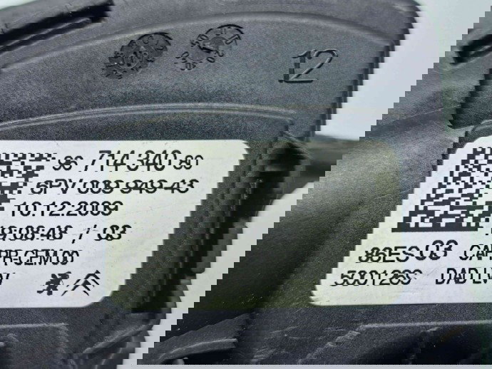 Pedala acceleratie Peugeot 207 (WA) [Fabr 2006-2012] 9671434080