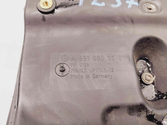 Carcasa filtru aer Mercedes Clasa E (W212) [Fabr 2009-2016] A6510901101 2.2 CDI 651925 125KW / 170CP 2.2 CDI 651925 125KW / 170CP