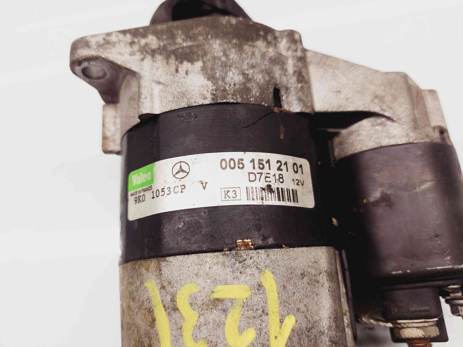 Electromotor 8 dinti Mercedes Clasa A (W168) [Fabr 1997-2004] 0051512101 1.6 Benz 166960 1.6 Benz 16696077KW / 105CP - imagine 6