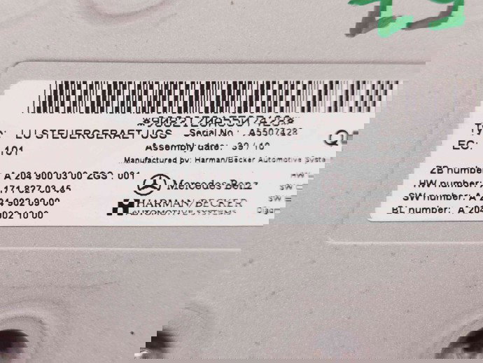   Modul confort Mercedes Clasa E (W212) [Fabr 2009-2016] A2049000300