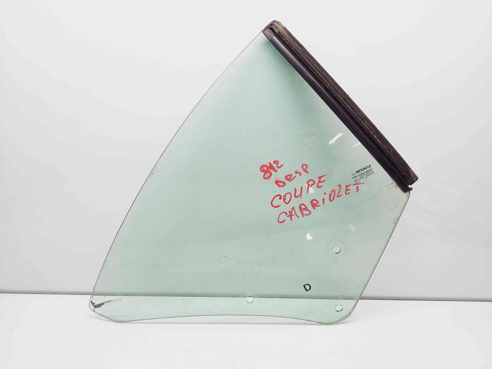 Geam usa dreapta spate Renault Megane 2 Coupe-Cabriolet [Fabr 2002-2008] OEM - imagine 1