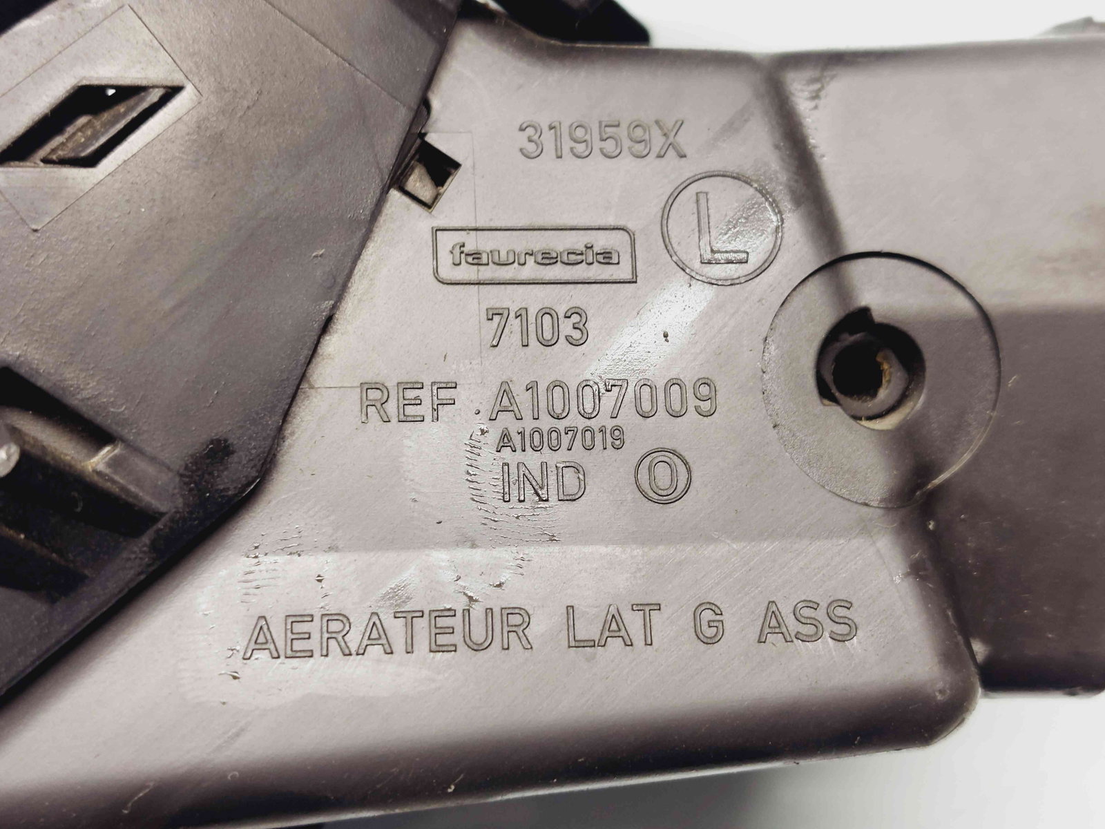 Grila aerisire stanga Renault Megane 2 Coupe-Cabriolet [Fabr 2002-2008] A1007009 - imagine 5