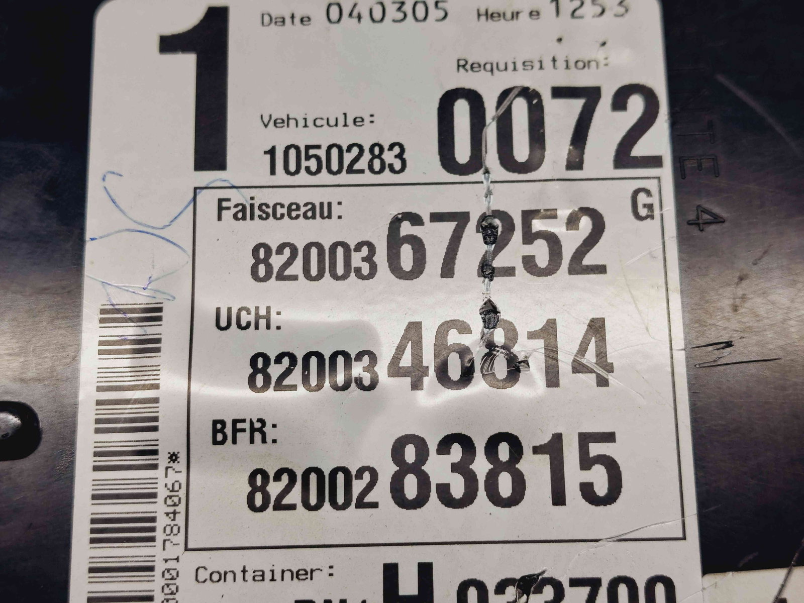 Panou sigurante Renault Laguna 2 [Fabr 2001-2007] 8200367252 - imagine 4