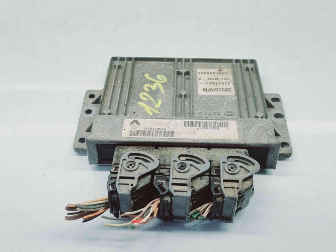 Calculator motor ECU Renault Laguna 2 [Fabr 2001-2007] 8200278376 | 8200264679 2.0 Benz F4R712 99KW / 135CP 2.0 Benz F4R712 99KW / 135CP