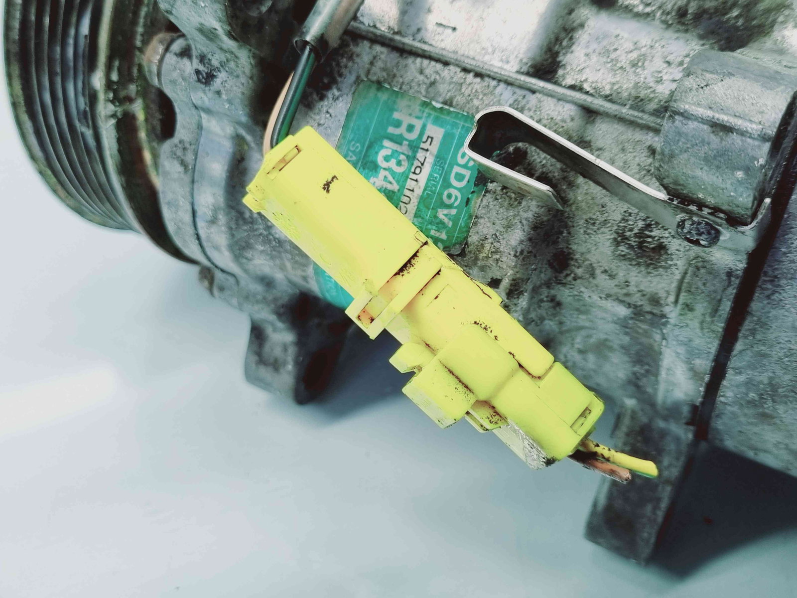 Compresor clima Peugeot 206 [Fabr 1998-2009] OEM 2.0 HDI 66KW / 90CP 2.0 HDI 66KW / 90CP - imagine 4