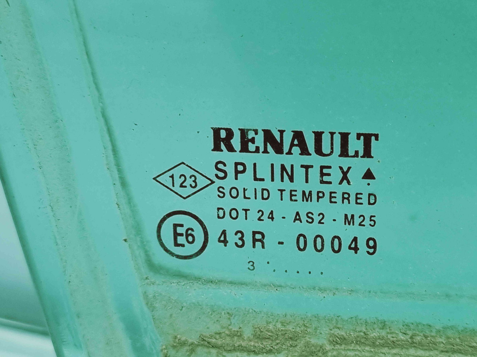 Geam usa dreapta spate Renault Laguna 2 [Fabr 2001-2007] OEM - imagine 2