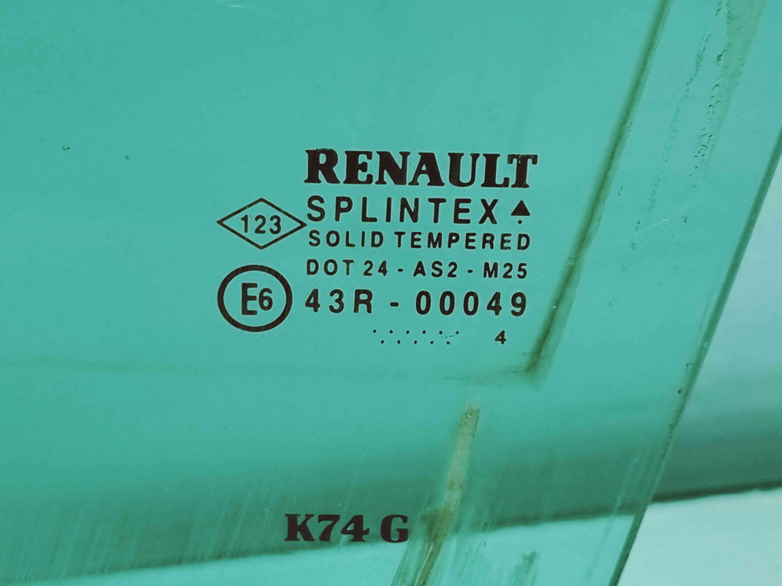 Geam usa stanga spate Renault Laguna 2 [Fabr 2001-2007] OEM - imagine 2