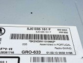  Radio CD Skoda Rapid (NH3) [Fabr 2012-2019] 5J0035161F
