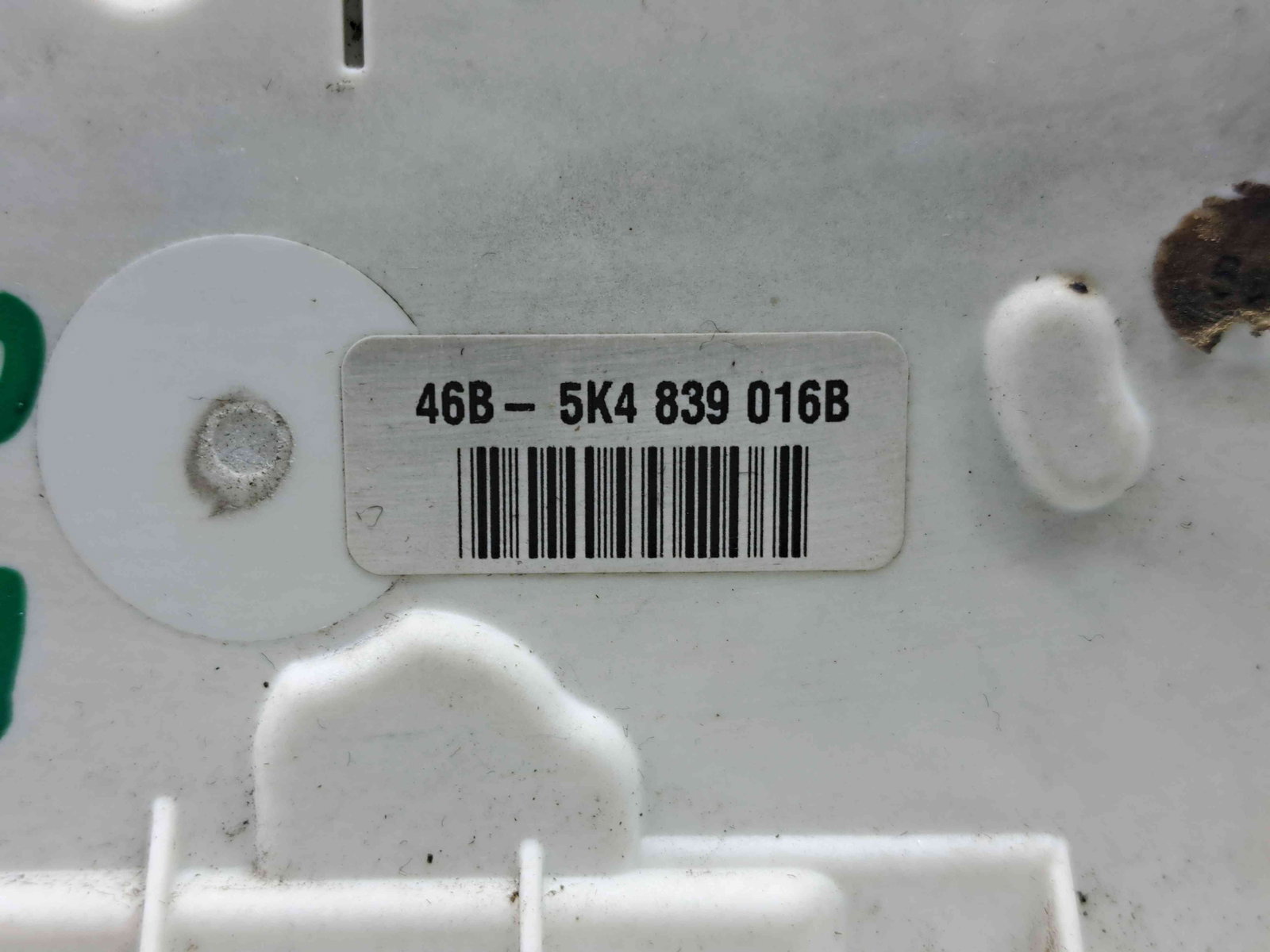 Broasca usa dreapta spate Volkswagen Golf 6 (5K1) [Fabr 2009-2013] 5K4839016B - imagine 4