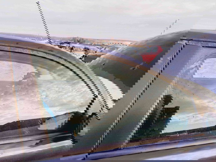 Geam usa dreapta fata Ford Focus 2 (DA) [Fabr 2004-2012] OEM