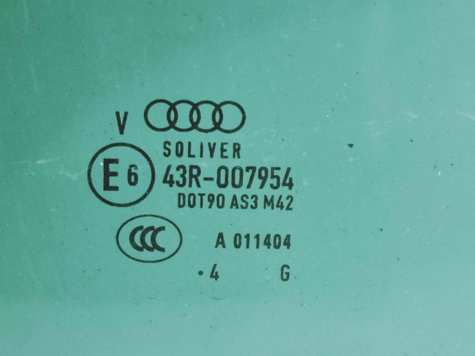 Geam usa dreapta spate Audi A5 Sportback (8TA) [Fabr 2009-2015] OEM