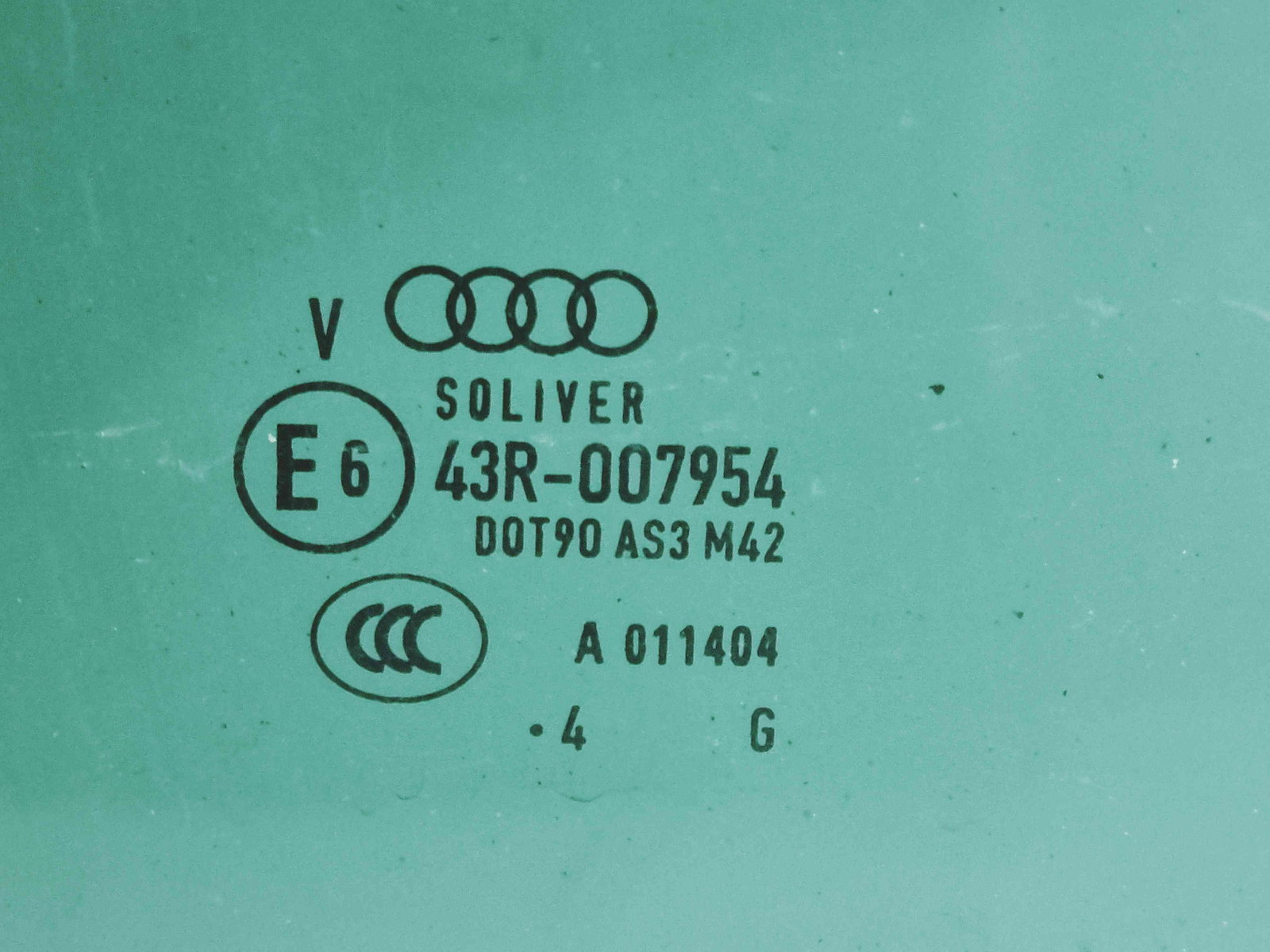 Geam usa dreapta spate Audi A5 Sportback (8TA) [Fabr 2009-2015] OEM - imagine 2