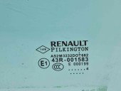 Geam usa stanga spate Renault Captur (J87) [Fabr 2013-2017] OEM
