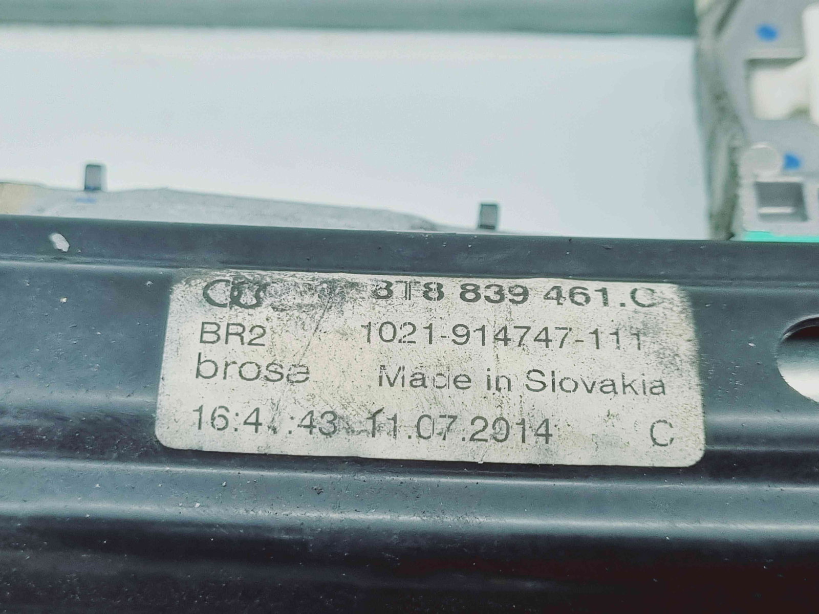 Macara electrica geam stanga spate Audi A5 Sportback (8TA) [Fabr 2009-2015] 8T8839461C - imagine 3