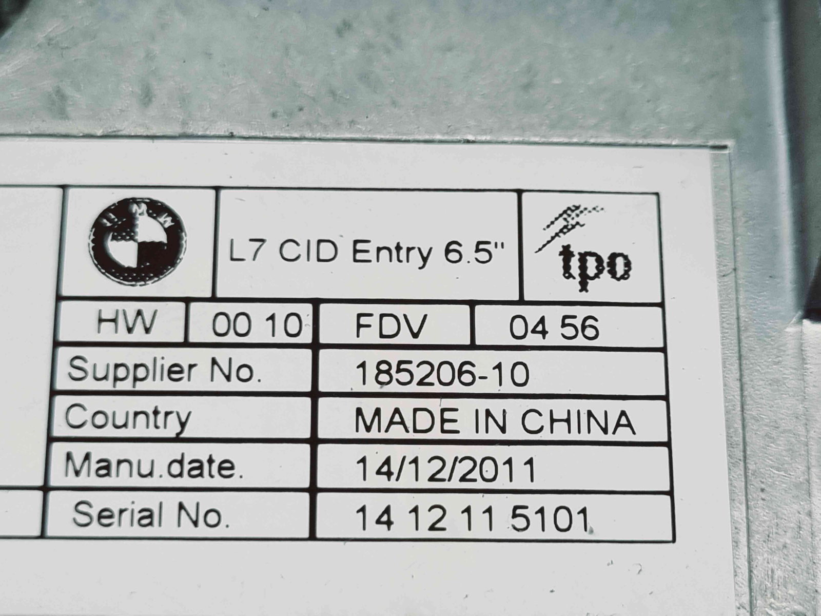 Display bord Bmw 3 (F30) [Fabr 2012-2017] 9262753 - imagine 5