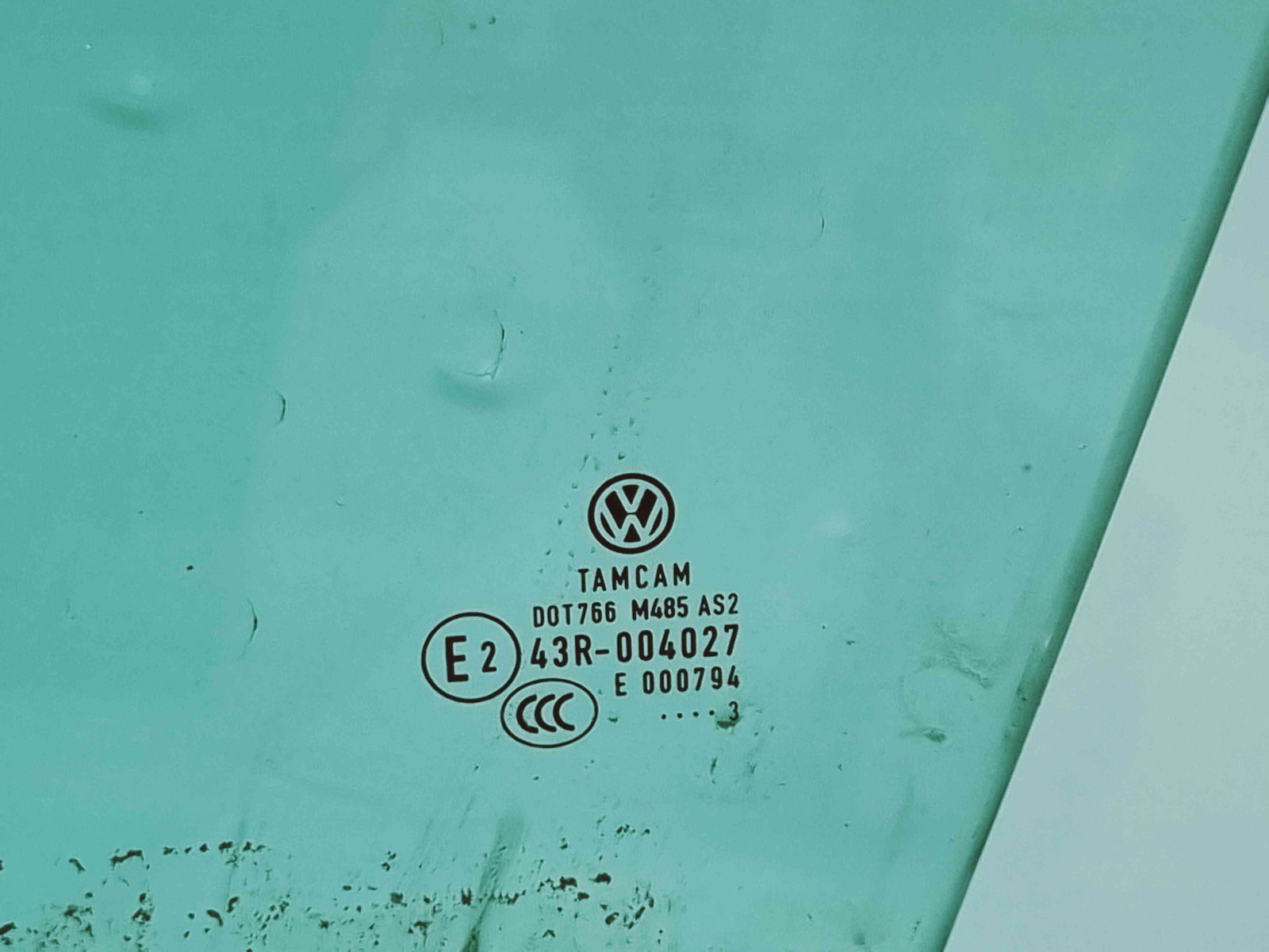 Geam usa stanga fata Volkswagen Passat CC (358) [Fabr 2012-2016] OEM - imagine 2