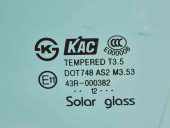 Geam usa stanga fata Opel Antara [Fabr 2006-2017] OEM