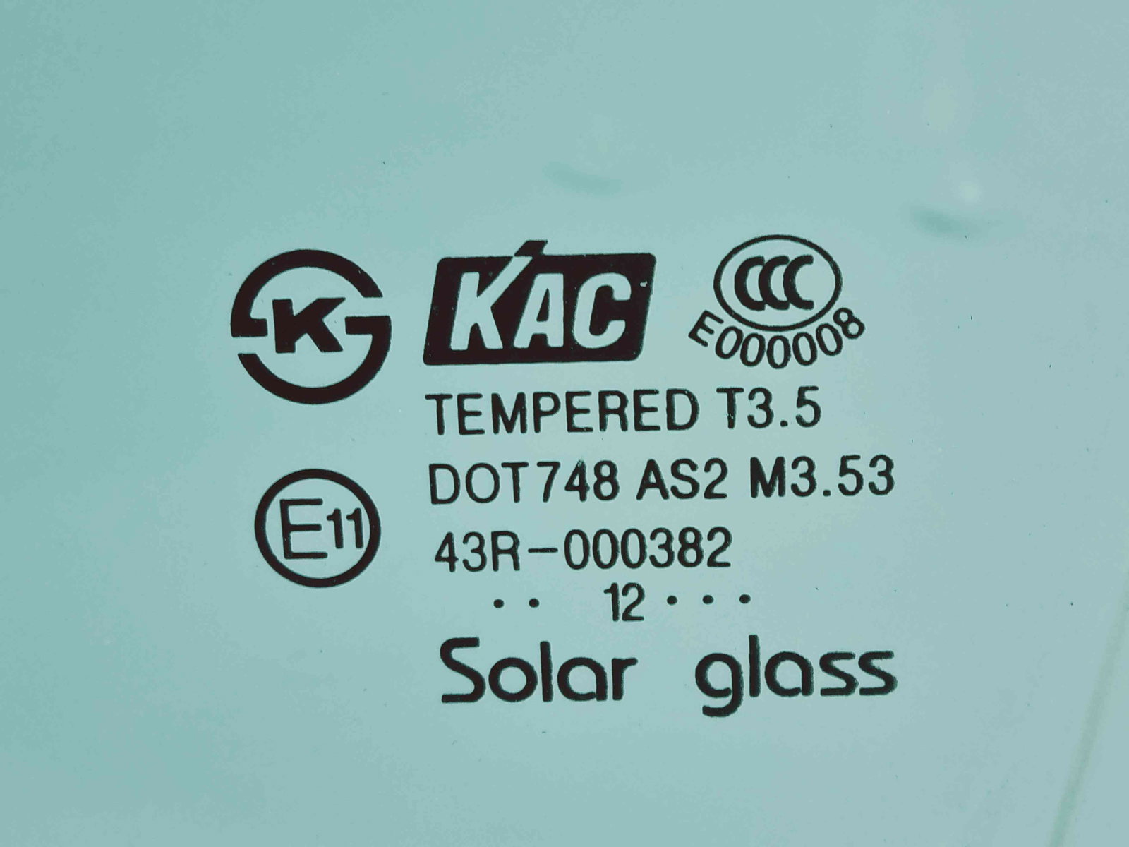 Geam usa stanga fata Opel Antara [Fabr 2006-2017] OEM - imagine 2